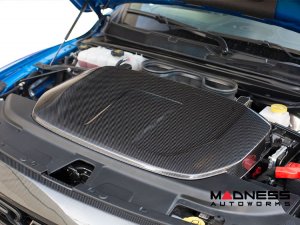Dodge Ram TRX Engine Cover - Carbon Fiber - Anderson Composites Dodge Ram TRX Engine Cover - Carbon Fiber - Anderson Composites